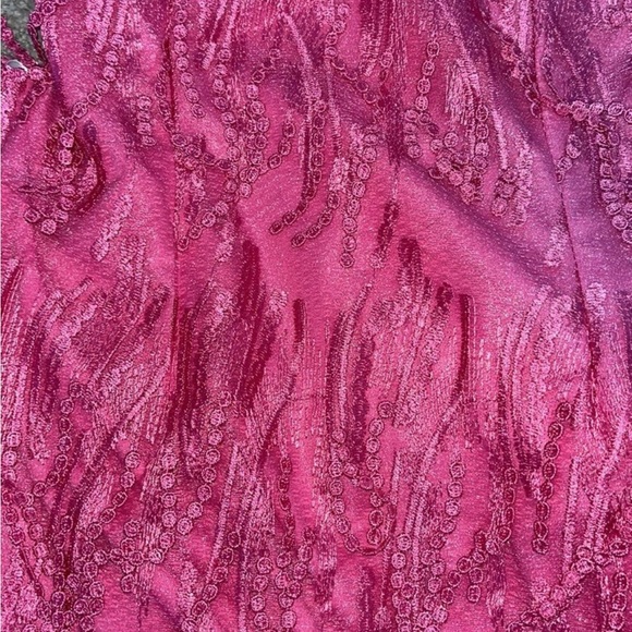 Lulus Making Magic fringe dress Pink - Picture 4 of 7